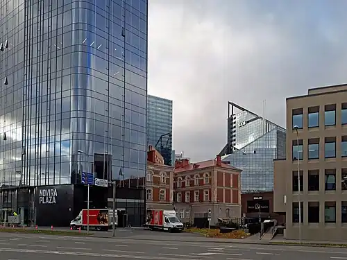 Конечный отрезок улицы Пронкси