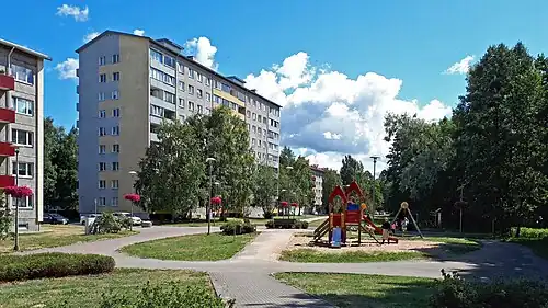 Детская площадка в парке Пардитийги