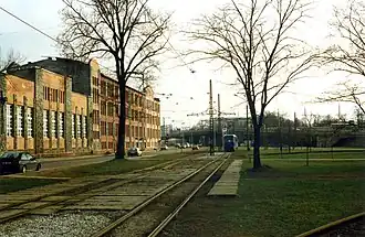 Вид с улицы на виадук Пярнуского шоссе, 2010 год