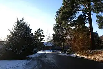 Въезд на винокурню