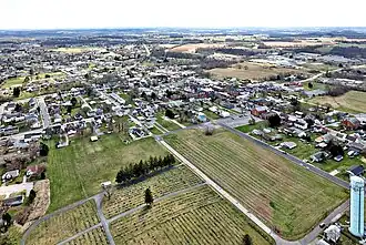 Тонитаун. Аэрофотосъёмка (21 марта 2022)