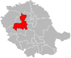 Дё-Рив на карте