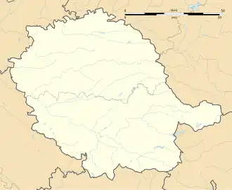 Сент-Амансе на карте