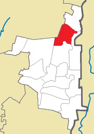 Ташбулатовский сельсовет на карте