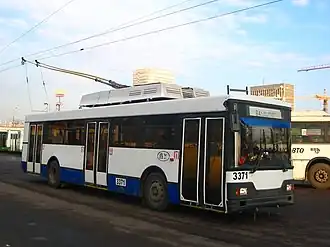 Тролза-5275.00 № 3371 в заводской окраске