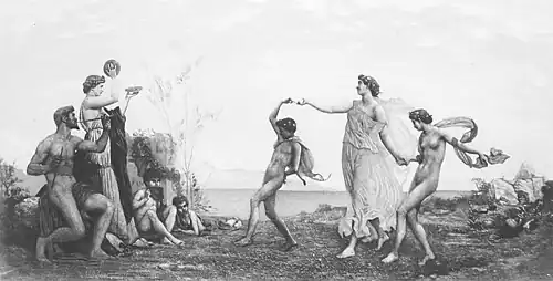 «Терпсихора»,Луи Шутценбергер, 1861