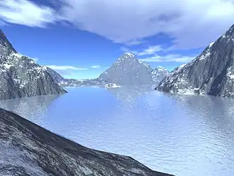 Скриншот программы Terragen