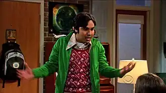 Раджеш Кутраппали в эпизоде S4.E7 «Апологичная недостаточность»