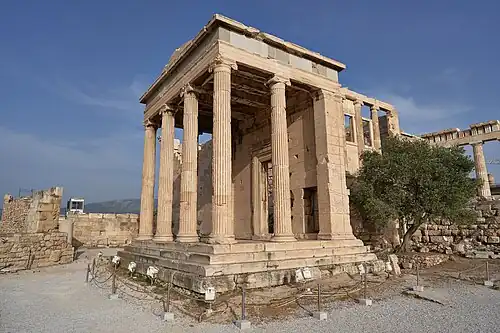 Эрехтейон, 421—405 годы до н. э.