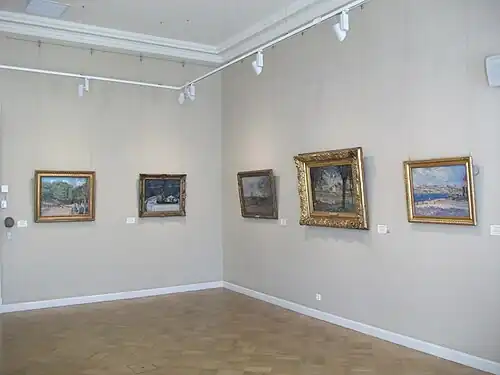 Здание Главного штаба. Зал Камиля Писсарро и Альфреда Сислея. Правая сторона.