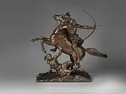 Последняя стрела (настольная статуэтка; 1879—1880), Метрополитен-музей, Нью-Йорк.