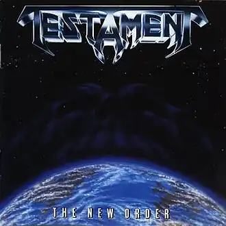 Обложка альбома Testament «The New Order» (1988)