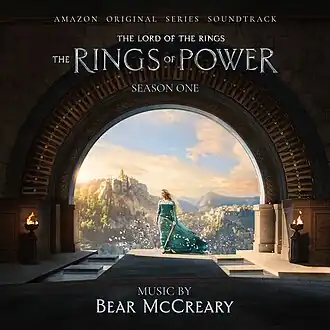 Обложка альбома Беара Маккрири «The Lord of the Rings: The Rings of Power (Season One: Amazon Original Series Soundtrack)» ()