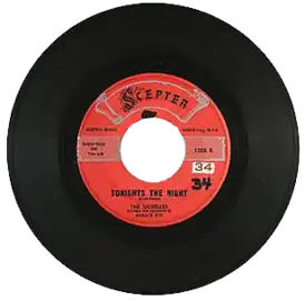 Обложка сингла The Shirelles «Tonight’s the Night» (1960)