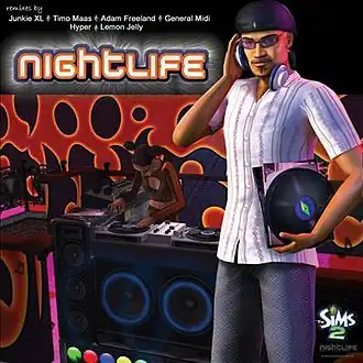 Обложка альбома  «The Sims 2: Nightlife» (2005)