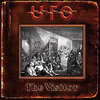 Обложка альбома UFO «The Visitor» (2009)