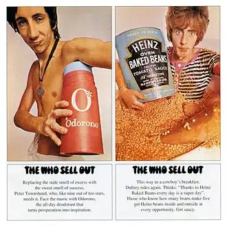 Обложка альбома The Who «The Who Sell Out» (1967)