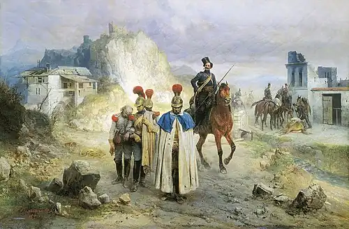 «Они попали в плен в 1814 году», 1885.Таганрогский художественный музей