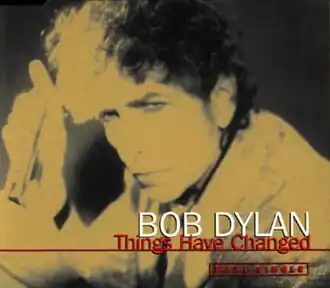 Обложка сингла Боба Дилана «Things Have Changed» (2000)