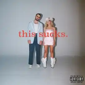 Обложка сингла Virginia to Vegas[англ.] и Маккензи Портер[англ.] «This Sucks.» ()
