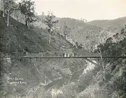 Мост через реку Томсон, ок. 1910 года