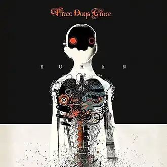 Обложка альбома Three Days Grace «Human» (2015)