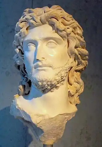 Бюст Савромата II (либо Реметалка I), ныне в Музее Акрополя в Афинах