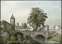 Липа в Цюрихе. Около 1827