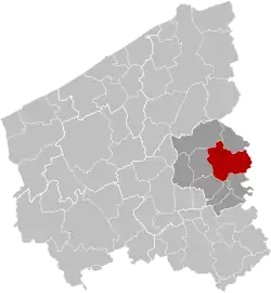 Расположение муниципалитета на карте провинции