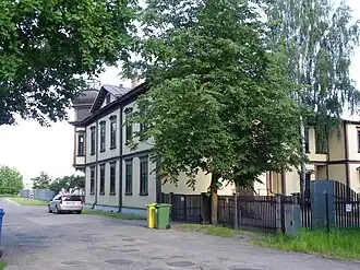 Вид на перекрёсток с ул. Оглю