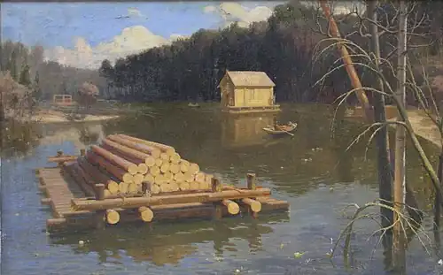 Леса по реке Кокшаге (1935)