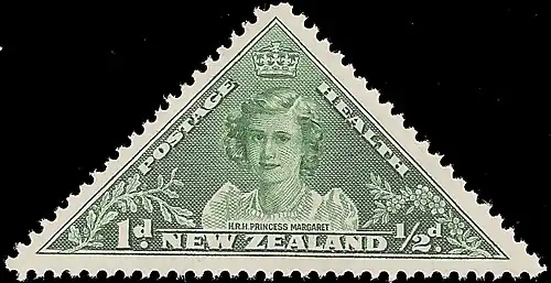 1943: портрет принцессы Маргарет (Sc #B22)