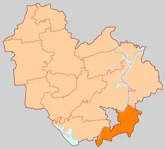 Титовское сельское поселение на карте