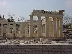 Макет Парфенона в парке Tobu World Square