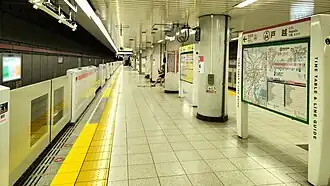 Платформы станции