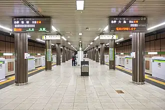 Платформа линии Синдзюку