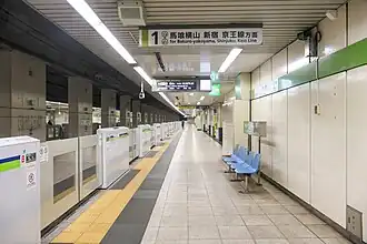 Платформа № 1 линии Синдзюку