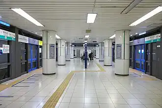 Платформа линии Намбоку