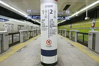 Платформа станции