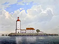 Картина «Маяк Толбухин» В. И. Овчинникова