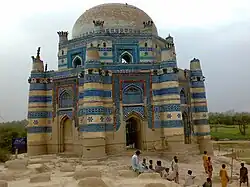 Вид на гробницу Биби Джавиди