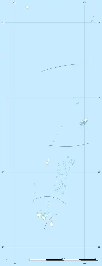 Законодательное собрание Тонги на карте