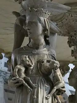 Деталь фигуры Церкви