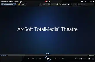 Скриншот программы TotalMedia Theatre