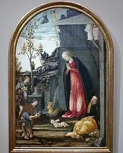 Микеле Чампанти. Поклонение пастухов. Ок. 1475