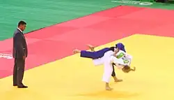 Финальная схватка между Мартиной Трайдос и Тиной Трстеняк (до 63 кг)