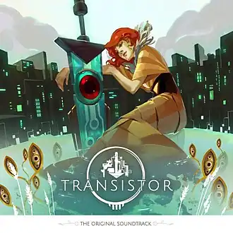 Обложка альбома Даррен Корб, Эшли Барретт «Transistor Original Soundtrack» (2014)
