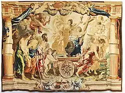 Триумф веры. 1628. Шпалера. Монастырь Дескальсас Реалес, Мадрид