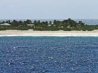 Остров Тромлен в центральной части Сейшельского моря