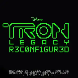 Обложка альбома Daft Punk «Tron: Legacy Reconfigured» ()